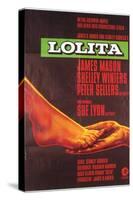 Lolita, German Movie Poster, 1962-null-Stretched Canvas