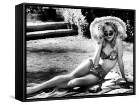 Lolita, Sue Lyon, 1962-null-Framed Stretched Canvas