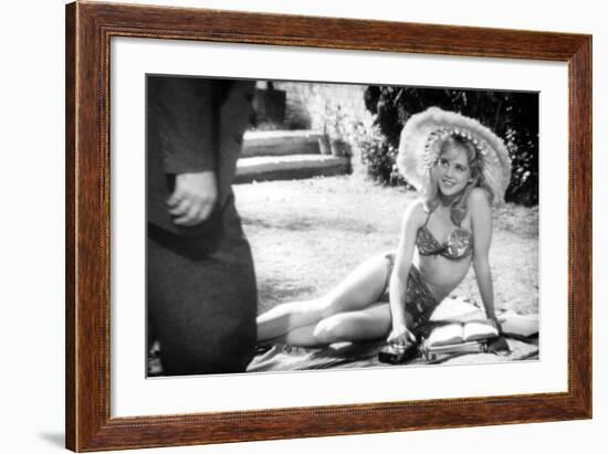 Lolita, Sue Lyon, 1962-null-Framed Photo