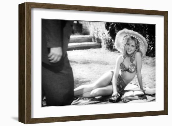 Lolita, Sue Lyon, 1962-null-Framed Photo