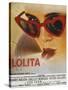 Lolita, Sue Lyon, French Poster Art, 1962-null-Stretched Canvas