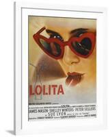 Lolita, Sue Lyon, French Poster Art, 1962-null-Framed Art Print