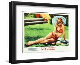 Lolita-null-Framed Art Print