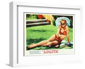 Lolita-null-Framed Art Print