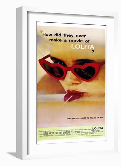 Lolita-null-Framed Art Print