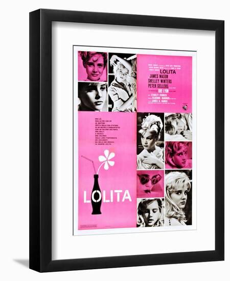 Lolita-null-Framed Art Print