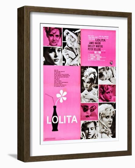 Lolita-null-Framed Art Print