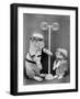 'Lollipop' Cat-null-Framed Photographic Print