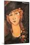 Lolotte, 1917-Amedeo Modigliani-Mounted Giclee Print