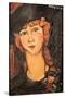 Lolotte, 1917-Amedeo Modigliani-Stretched Canvas