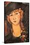 Lolotte, 1917-Amedeo Modigliani-Stretched Canvas