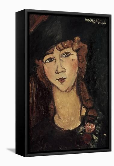 Lolotte-Amedeo Modigliani-Framed Stretched Canvas