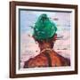 Lolpatie ( oil on panel)-Aaron Bevan-Bailey-Framed Giclee Print