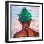 Lolpatie ( oil on panel)-Aaron Bevan-Bailey-Framed Giclee Print