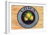 Loma Brand - Santa Paula, California - Citrus Crate Label-Lantern Press-Framed Art Print