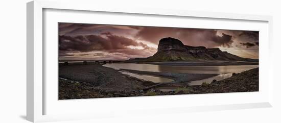 Lomagnupur is to the west of Skeidararsandur, Eastern Iceland-null-Framed Photographic Print