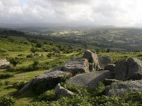 Dartmoor, View Southeast from Bonehill Rocks, Devon, England, United Kingdom, Europe-Lomax David-Photographic Print