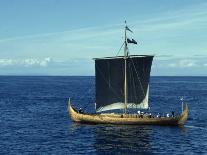 Replica of the Gokstad Viking Ship, Norway, Scandinavia, Europe-Lomax David-Photographic Print