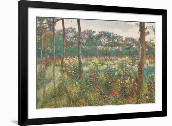 Lombard Countryside, 1908-Umberto Boccioni-Framed Premium Giclee Print