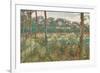 Lombard Countryside, 1908-Umberto Boccioni-Framed Art Print