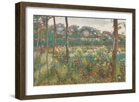 Lombard Countryside, 1908-Umberto Boccioni-Framed Art Print