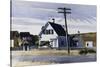 Lombard's House-Edward Hopper-Stretched Canvas