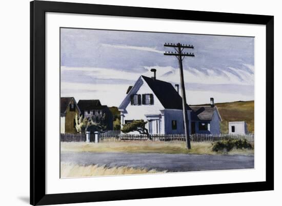 Lombard's House-Edward Hopper-Framed Giclee Print