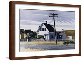 Lombard's House-Edward Hopper-Framed Giclee Print