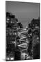 Lombard Street BW-Bruce Getty-Mounted Photographic Print