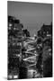 Lombard Street BW-Bruce Getty-Mounted Photographic Print