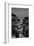 Lombard Street BW-Bruce Getty-Framed Photographic Print