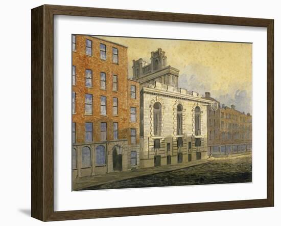 Lombard Street, City of London, 1815-William Pearson-Framed Giclee Print