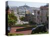 Lombard Street, the Crookedest Street in the World, San Francisco, California-Alan Copson-Stretched Canvas