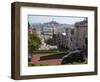 Lombard Street, the Crookedest Street in the World, San Francisco, California-Alan Copson-Framed Photographic Print