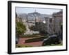 Lombard Street, the Crookedest Street in the World, San Francisco, California-Alan Copson-Framed Photographic Print