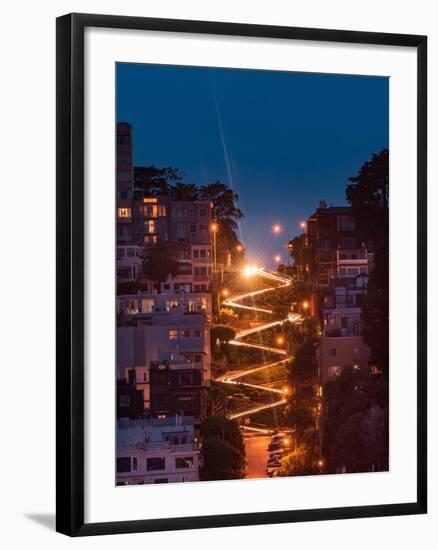 Lombard Street-Bruce Getty-Framed Photographic Print