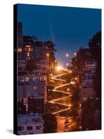 Lombard Street-Bruce Getty-Stretched Canvas