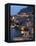 Lombardy, Lake District, Lake Garda, Limone Sul Garda, Aerial Town View, Italy-Walter Bibikow-Framed Stretched Canvas