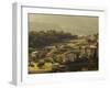 Lombardy, Lake District, Lake Garda, Tremosine Plateau, Mountain Landscape by Cadignano, Italy-Walter Bibikow-Framed Photographic Print