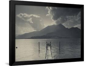 Lombardy, Lakes Region, Lake Como, Bellagio, Grand Hotel Villa Serbelloni, Lakefront, Italy-Walter Bibikow-Framed Photographic Print