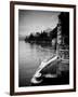 Lombardy, Lakes Region, Lake Como, Varenna, Villa Monastero, Gardens and Lakefront, Italy-Walter Bibikow-Framed Premium Photographic Print