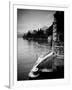 Lombardy, Lakes Region, Lake Como, Varenna, Villa Monastero, Gardens and Lakefront, Italy-Walter Bibikow-Framed Premium Photographic Print