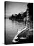 Lombardy, Lakes Region, Lake Como, Varenna, Villa Monastero, Gardens and Lakefront, Italy-Walter Bibikow-Stretched Canvas