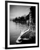 Lombardy, Lakes Region, Lake Como, Varenna, Villa Monastero, Gardens and Lakefront, Italy-Walter Bibikow-Framed Photographic Print