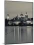 Lombardy, Mantua, Town View and Palazzo Ducale from Lago Inferiore, Italy-Walter Bibikow-Mounted Photographic Print