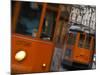 Lombardy, Milan, Piazza Cordusio, Trams, Italy-Walter Bibikow-Mounted Photographic Print