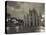 Lombardy, Milan, Piazza Del Duomo, Duomo, Cathedral, Dawn, Italy-Walter Bibikow-Stretched Canvas