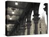 Lombardy, Milan, Piazza Del Duomo, Duomo, Cathedral, Dawn, Italy-Walter Bibikow-Stretched Canvas