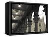 Lombardy, Milan, Piazza Del Duomo, Duomo, Cathedral, Dawn, Italy-Walter Bibikow-Framed Stretched Canvas