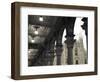 Lombardy, Milan, Piazza Del Duomo, Duomo, Cathedral, Dawn, Italy-Walter Bibikow-Framed Photographic Print